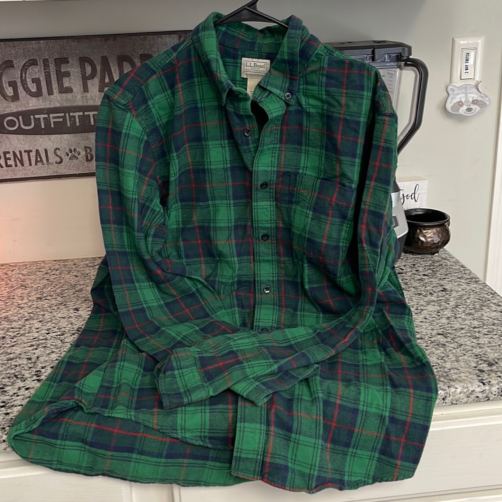 vintage LL BEAN flannel